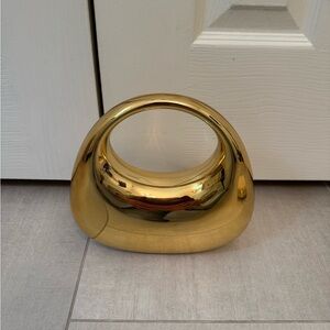 Gold Metallic Handbag